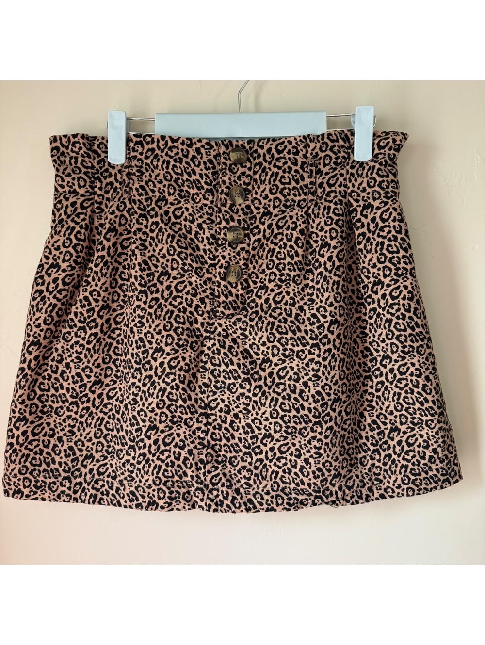 Vintage American Eagle Leopard Print Skirt | Mediuk